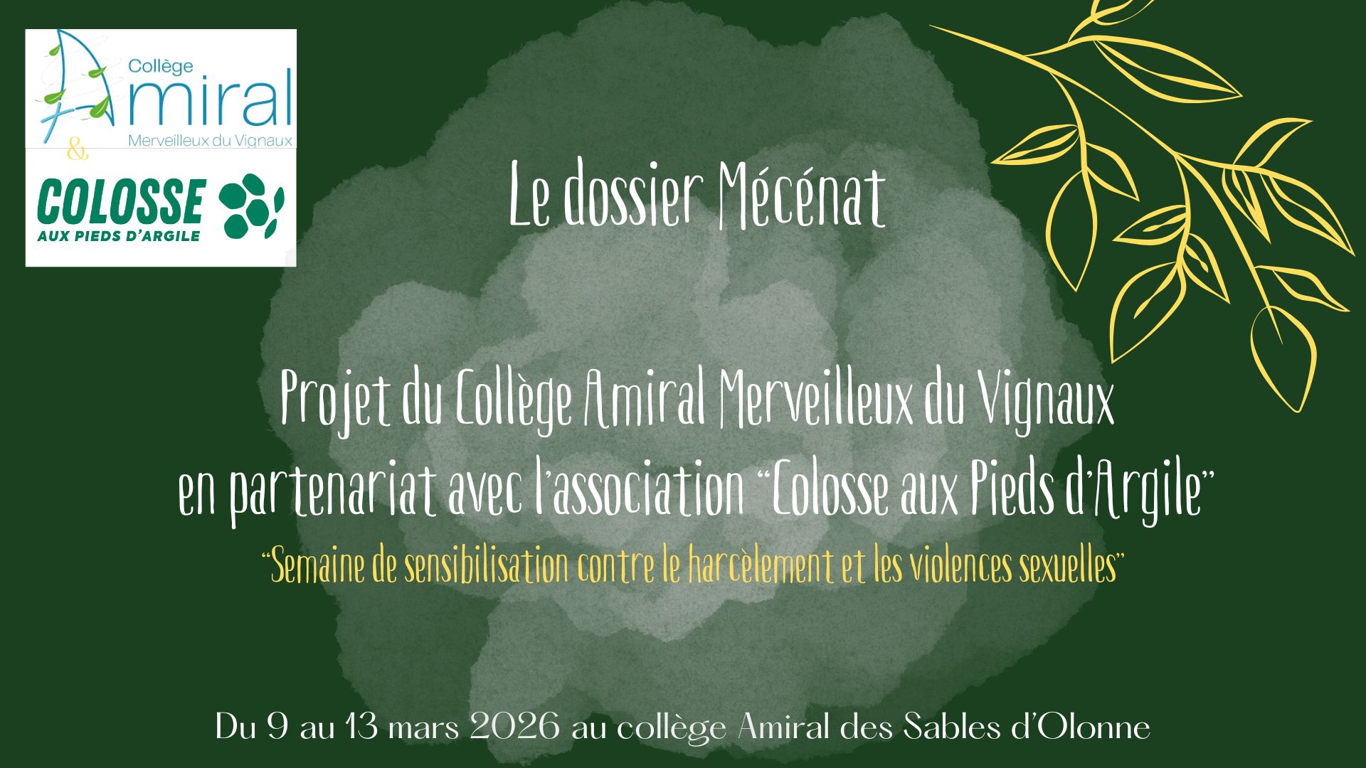 Dossier Mécenat l'Amiral