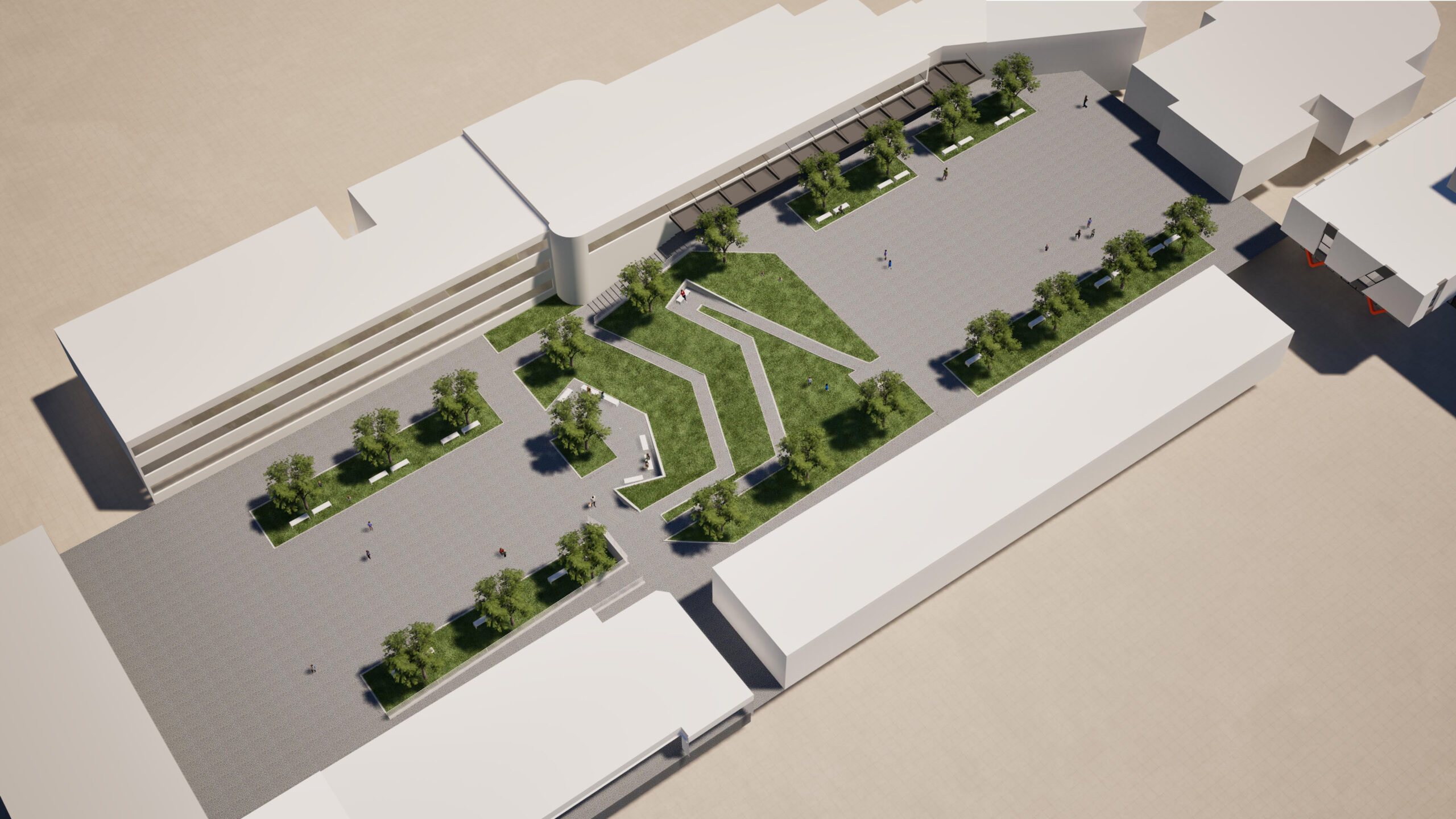 renaturation des espaces récréatifs Jean Yole